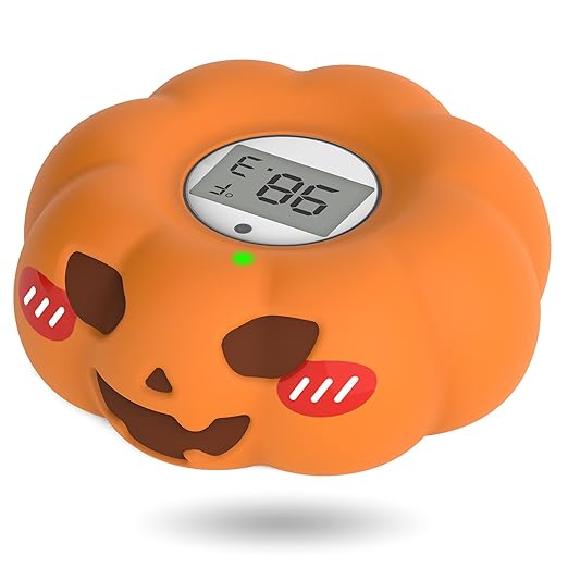 Baby Water Thermometer for Bath Tub Safety - Room & Bath Thermometer for Infants with Temperature Warning - Floating Bathing Toy Gift for Toddlers Newborn Girls Boys-CubbioJoy