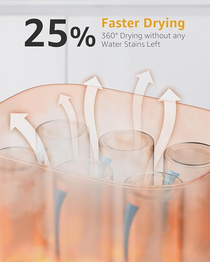 Baby Bottle Sterilizer, HAUTURE Bottle Sterilizer and Dryer, One-Dial Control Electric Steam Bottle Sanitizer for Baby Stuffs, Baby Bottles & Breast Pump Accessories-CubbioJoy