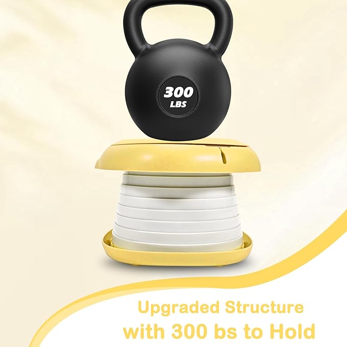 2025 Upgraded Portable Potty Training, Travel Potty for Toddler, portable toilet for kids Foldable, Apply to Seat Emergency Toilet for Camping, Outdoor,Car, Indoor (Yellow)-CubbioJoy