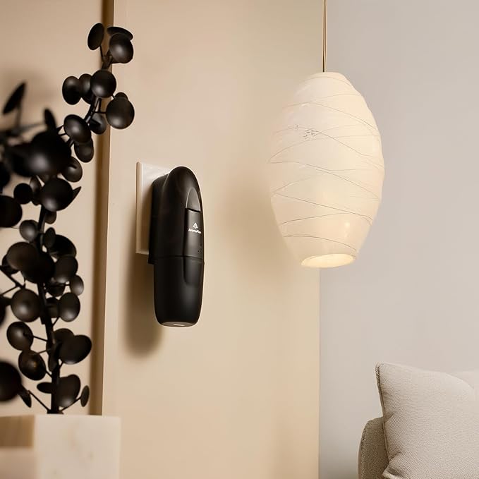 AromaPlan Authentic 2025 Upgraded Plug in Waterless Diffuser (2 Fragrances Included) -Cold Air & Nanotechnology Diffusers for Home & Office- Silent Wall Diffuser Plug in (1 Device +2 Scents)-CubbioJoy