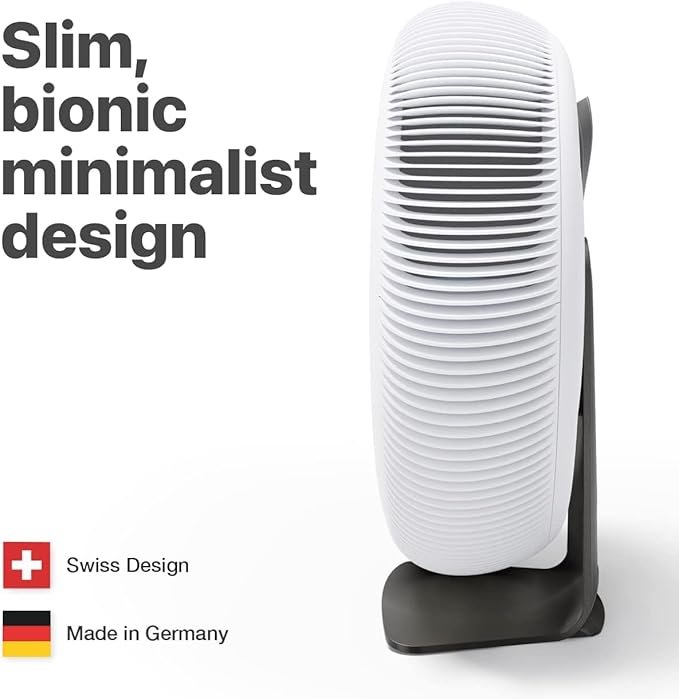 IQAir Atem X Smart Air Purifier for Large Room up to 1650 sq. ft., WiFi App Control, HyperHEPA Filters Wildfire Smoke, Viruses, Bacteria, Allergies, Asthma Triggers, Mold, Made in Germany-CubbioJoy