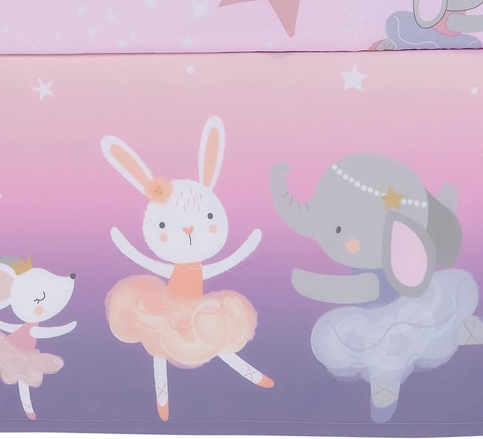 Bedtime Originals Tiny Dancer 3-Piece Ballet Baby Crib Bedding Set - Elephant-CubbioJoy