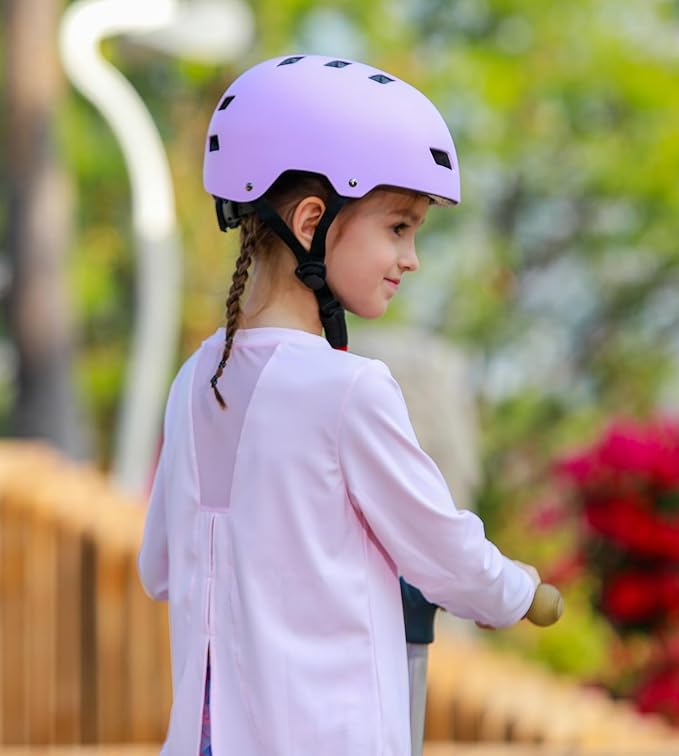 Bike Skateboard Helmet, Adjustable and Multi-Sport for Skate Scooter, 3 Sizes for Adult Youth Kids Toddler-CubbioJoy