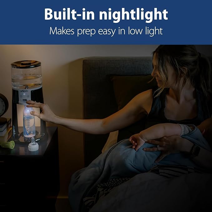 Dr. Brown's Insta-Prep Warm Water Dispenser with Baby Formula Mixing Pitcher, 32oz Orange-CubbioJoy