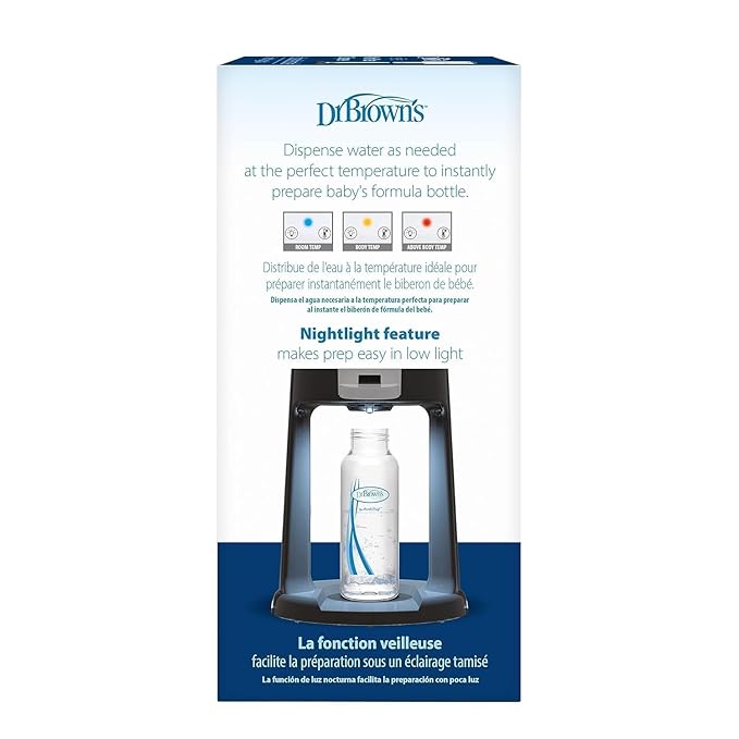 Dr. Brown's Insta-Prep Warm Water Dispenser with Baby Formula Mixing Pitcher, 32oz Orange-CubbioJoy