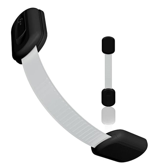 Baby Proofing Child Safety Locks (2 Pack) by Skyla Homes - The Safest, Quickest and Easiest 3M Adhesive Cabinet Latches, No Screws & Magnets, Multi-Purpose for Furniture, Kitchen, Ovens, Toilet Seats-CubbioJoy