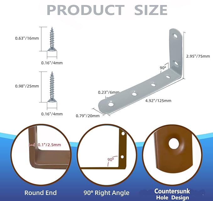 Anti Tip Furniture Anchors for Baby Pet Proofing,Furniture Wall Anchor Furniture Dresser Bookshelf Falling Prevention Device for Children (Grey)-CubbioJoy