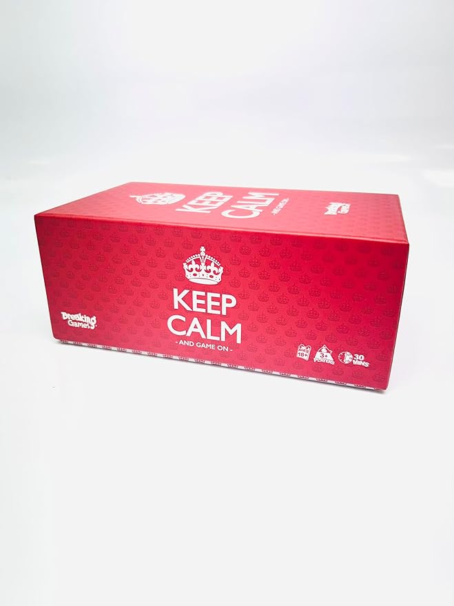 Keep Calm - Hilarious Party Game for Friends and Family - Ideal for Game Night - Ages 17+, 3-8 Players-CubbioJoy