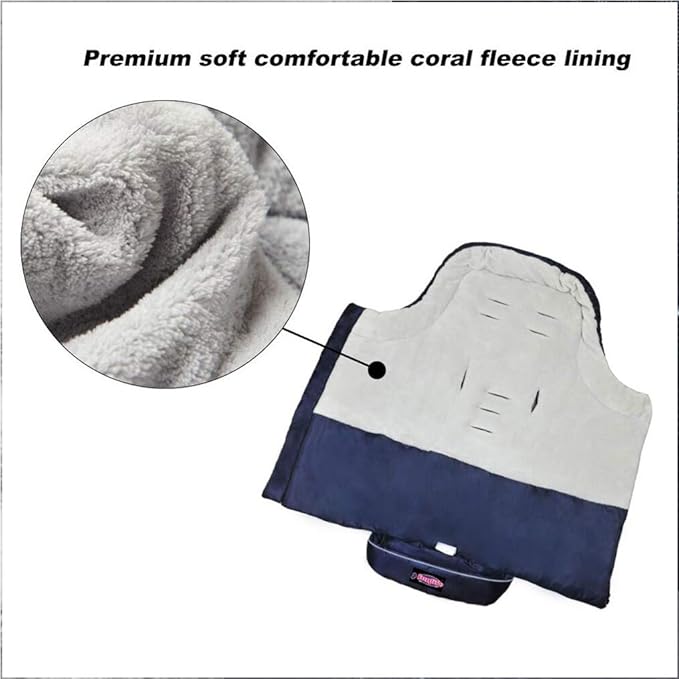 Anti-Kick Winter Waterproof Extendable Baby Bunting Bag Adaptable for Most Strollers Travel Gear Toddler Universal Stroller Footmuff 6-36Months Baby-CubbioJoy
