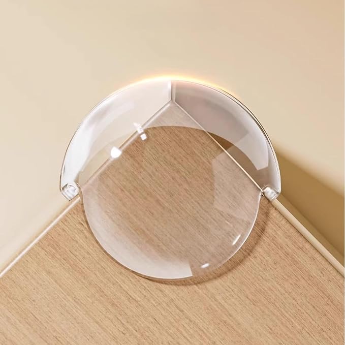 Corner Protector for Baby,Furniture Corner Guard,Protectors Guards & Edge Safety Bumpers - Baby Proof Bumper Cushion - Clear & Transparent(16Pack)-CubbioJoy