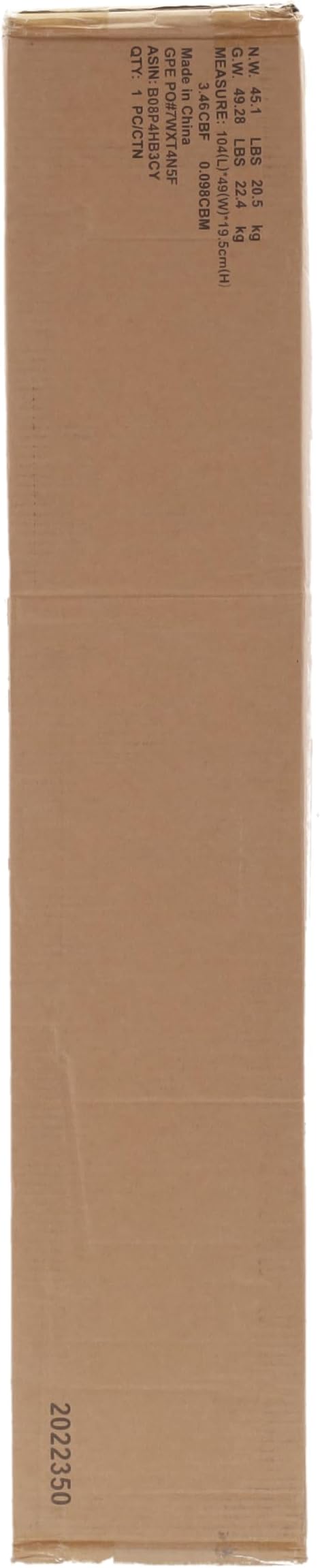 Amazon Basics Kids Kitchen Set, Play Kitchen Toy Playset for Toddlers, Preschoolers, 39"L x 11.8"W x 39"H, White & Gray-CubbioJoy