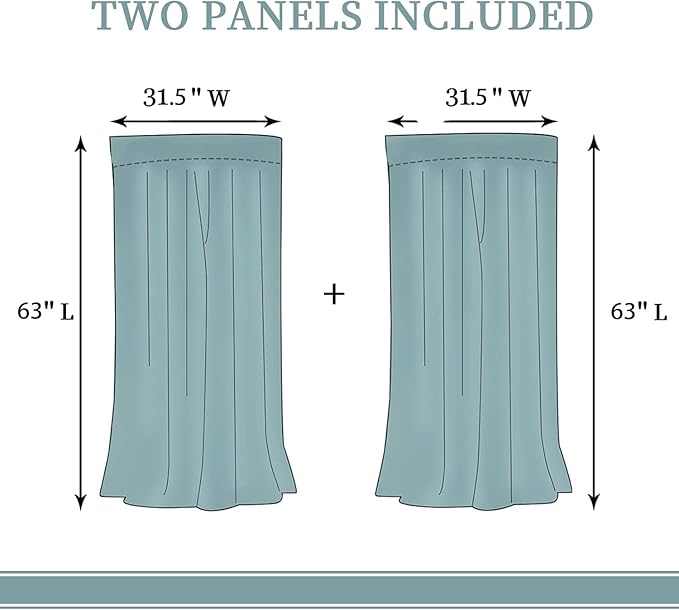 City Rod Pocket Blackout Curtains for Boy Girl Bedroom, Pop Art Style New York Cityscape Home Energy Efficient Light Filtering Window Curtain for Living Room, 63x63 inch-CubbioJoy