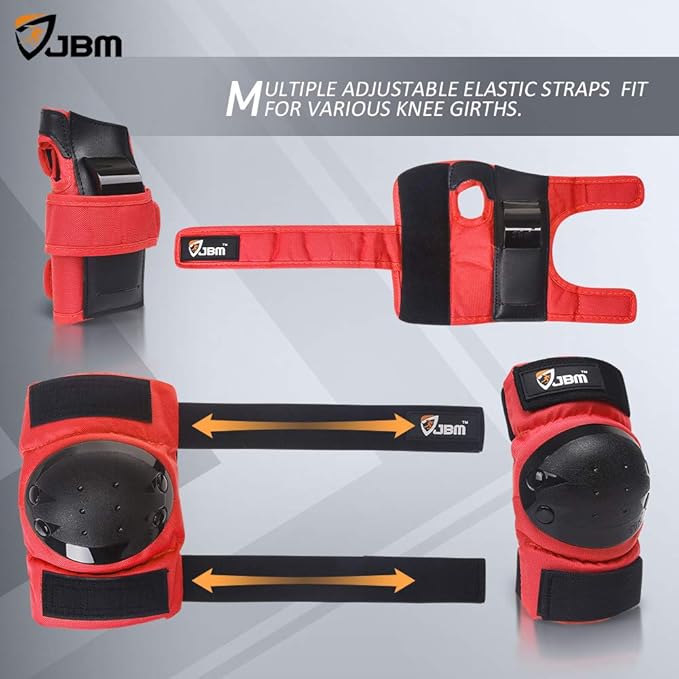 JBM Adult & Kids Knee Pads Elbow Pads and Wrist Guards for Inline Skating, Roller Skating, Skateboarding, Scootering-CubbioJoy