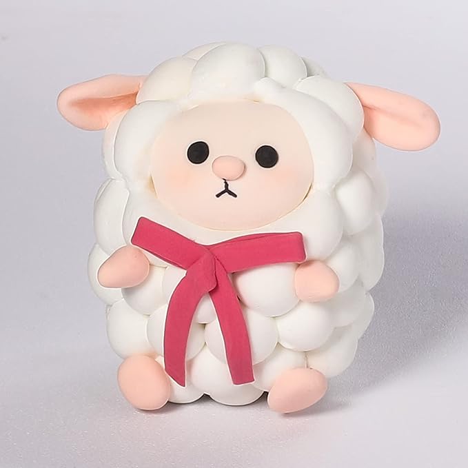 CiaraQ White Air Dry Clay, DIY Modeling Clay, Easy to Use for Children and Artists. 10 oz/Bag-CubbioJoy