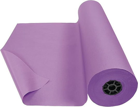 Colorations DSPU Dual Surface Paper Roll, Purple, 36" x 1000' (1 Roll)-CubbioJoy
