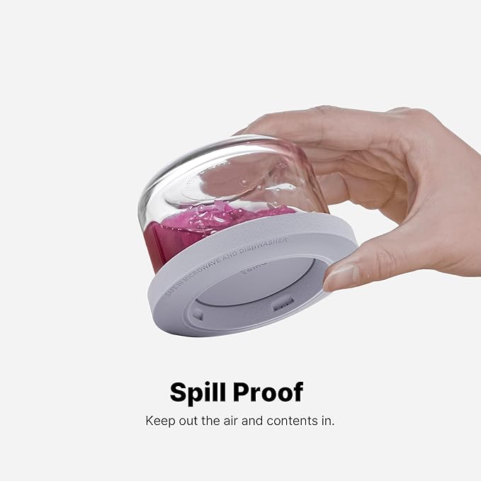 Comotomo 'Smart Vent' Food Container, Gray, Set of 3-CubbioJoy