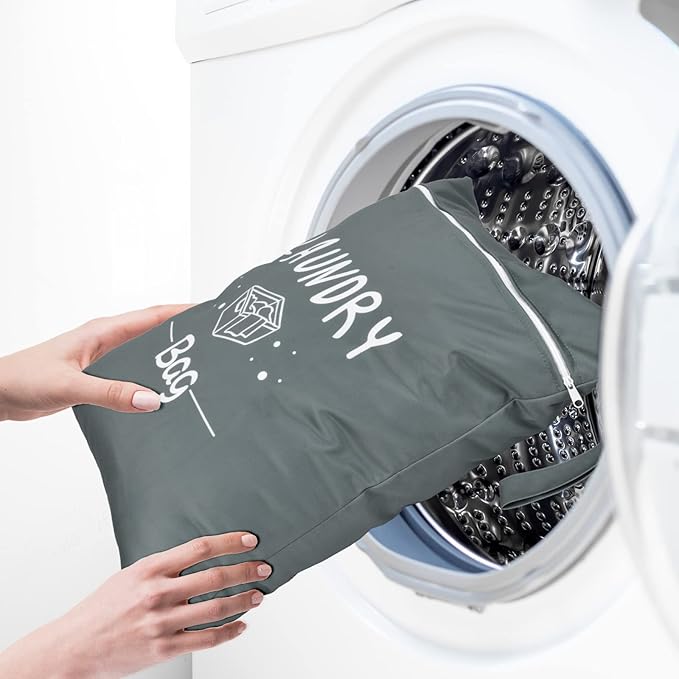 2 Pcs Large Travel Laundry Bags - Waterproof Wet Dry Bags for Gym Clothes, Swimming, Yoga-CubbioJoy