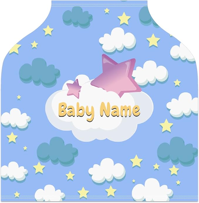 Baby Car Seat Stroller Cover Nursing Cover New Mom Breastfeeding Scarf Soft Stretchy Infant Carrier Cover Car Canopy Coverage-CubbioJoy