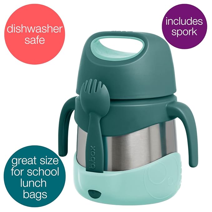 B.box Emerald Forest Insulated Food Jar, 1 EA-CubbioJoy