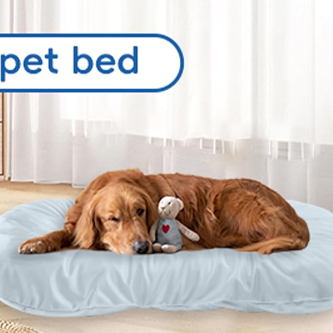 Baby Lounger for Newborn,Baby Nest for Newborn Soft Cotton Breathable for Playtime & Relaxation,Flat Babies Essentials Gifts Newborn Lounger for Boys & Girls 0-12 Months(Misty Blue)-CubbioJoy