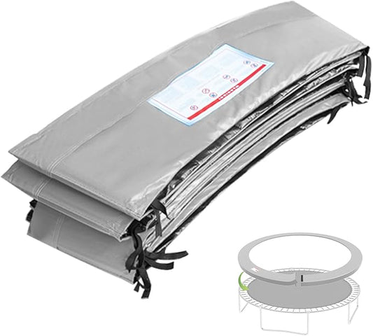 16FT/15FT/14FT/12FT/10FT Trampoline Safety Pad Replacement, Round Trampoline Spring Protection Cover, Fits 16FT/15FT/14FT/12FT/10FT Frames, Water-Resistant Trampoline Accessories-CubbioJoy