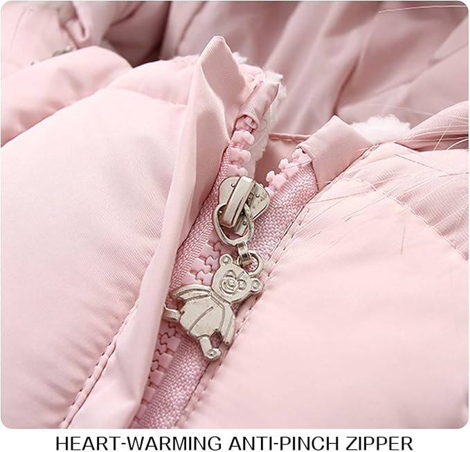 Baby Girl Winter Snowsuit Toddler Jacket Clothes For Boy Infant Jumpsuit Hoodied-CubbioJoy