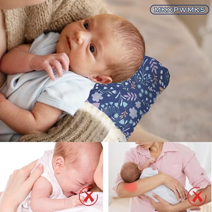 Cozy Cradle Pillow, Cozy Cradle Arm Pillow, Baby Nursing Pillow Head Support Pillow for Breastfeeding Bottle Feeding (Small Gray Fish)-CubbioJoy