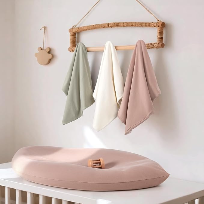 Baby Lounger Cover: Skin-Friendly & Breathable Slipcover for Lounging & Playtime - Snug Fit & Zipper-Free for Safty Daily Homeuse - Must Have for New Parents-CubbioJoy