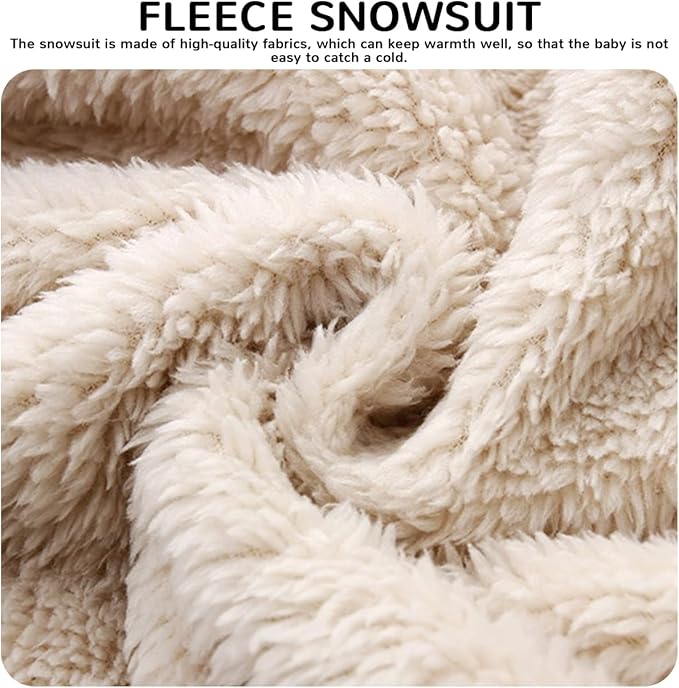 Baby Boy Girl Snowsuit Winter Warm Clothes Coat Infant Jumpsuit Toddler Outfit-CubbioJoy