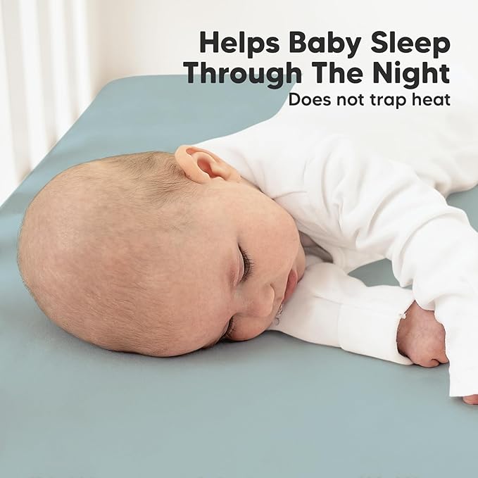KeaBabies 2-Pack Organic Crib Sheets for Boys, Girls - 52x28 Fitted Crib Mattress Sheet Neutral, Breathable Jersey Cotton Cover for Baby Bed, Toddler Mattress, Soft & Cute Prints (Toasty)-CubbioJoy