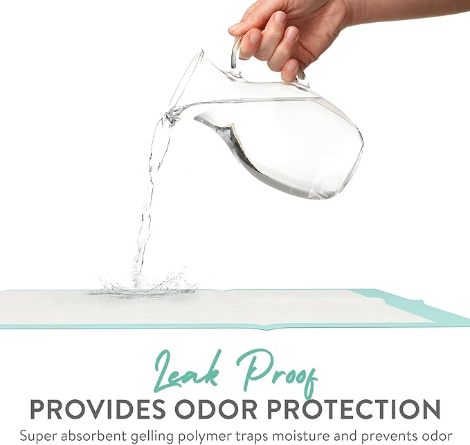 Inspire Extra Large Super Absorbent Disposable Bed Pads for Incontinence Ultra Thick and Absorbent Bed Pads Disposable Adult | Puppy Pads | Pee Pads for Adults (36" X 36" Pack of 50 W/ Adhesive)-CubbioJoy