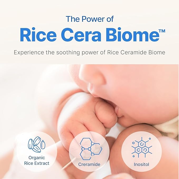 BEBESUP- 베베숲 100-Hour Moisture Barrier Baby Cream | Korean Skincare for Sensitive & Atopic Skin Ceramide Capsule Organic Rice-Infused Hypoallergenic Dermatologist Approved 6.76 fl oz-CubbioJoy