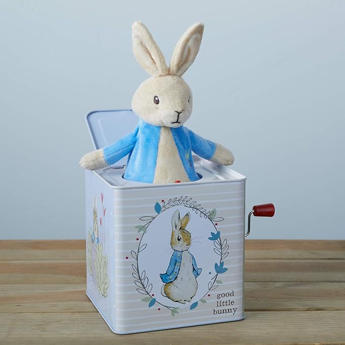 Beatrix Potter Peter Rabbit Jack-in-The-Box, Multi-colored, Standard-CubbioJoy