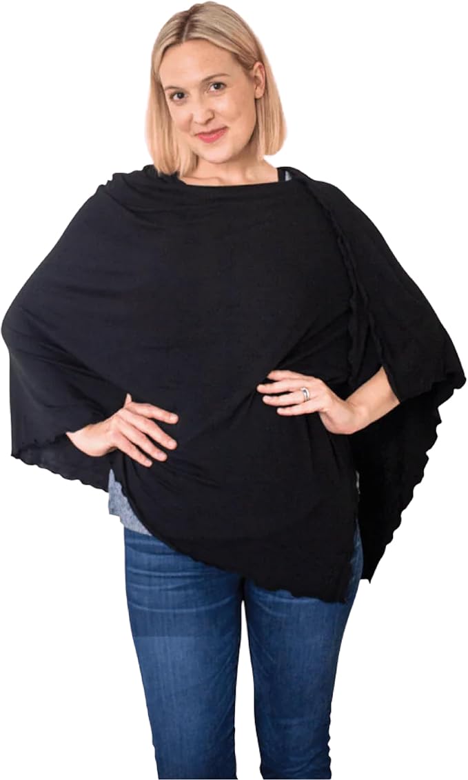Bamboobies Breastfeeding Shawl - Nursing Cover for Breastfeeding - Ultra-soft-CubbioJoy
