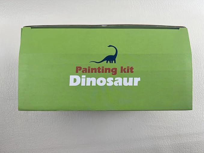 3D Dinosaurs Painting Kit with 12 Dinos for Kids Age 3-15, Arts and Crafts Kits Drawing Toys with Dinosaurs Set Creativity Gifts for Boys and Girls-CubbioJoy