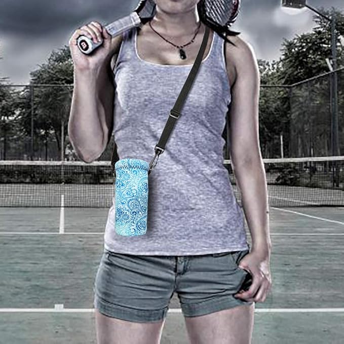 AUPET Water Bottle Bag Carrier,24oz/32oz Insulated Neoprene bottle Sling Holder Case Pouch Cover for 1000ML/750ML Bottles with Shoulder Strap for walking-CubbioJoy