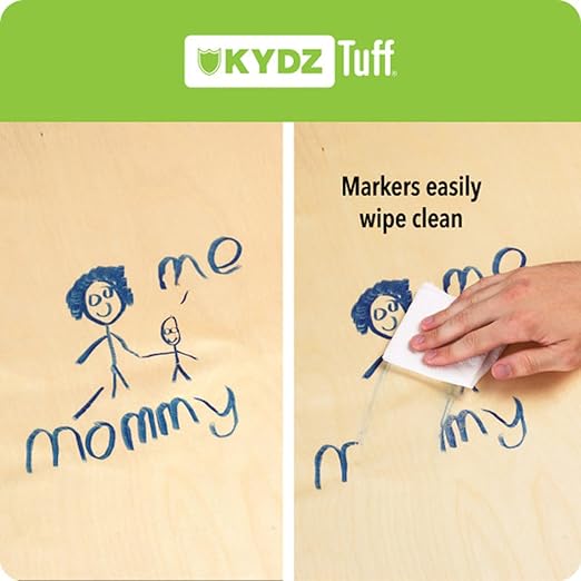 Jonti-Craft 2411JC Culinary Creations Play Kitchen, 35 x 80 x 15 inches, Natural Wood, 4 Piece Set-CubbioJoy