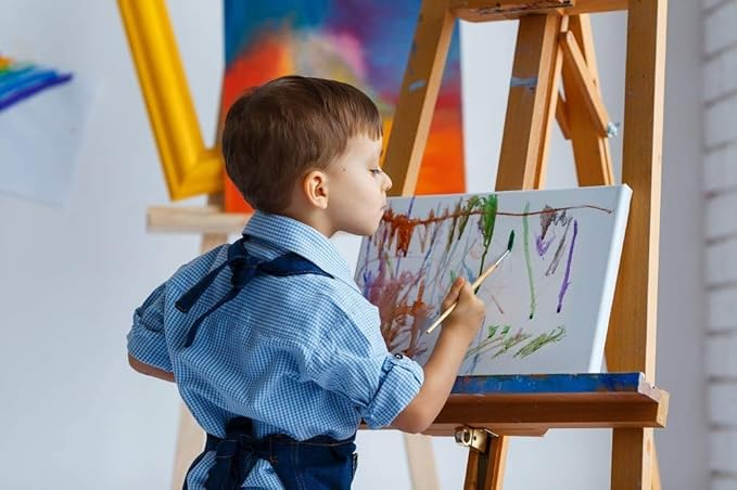 8-Color Watercolor Paint Set for Kids, 36 Pack Washable Watercolors Bulk for Party Favors, Gifts, Classroom Supplies (Wooden Paintbrushes Included)-CubbioJoy