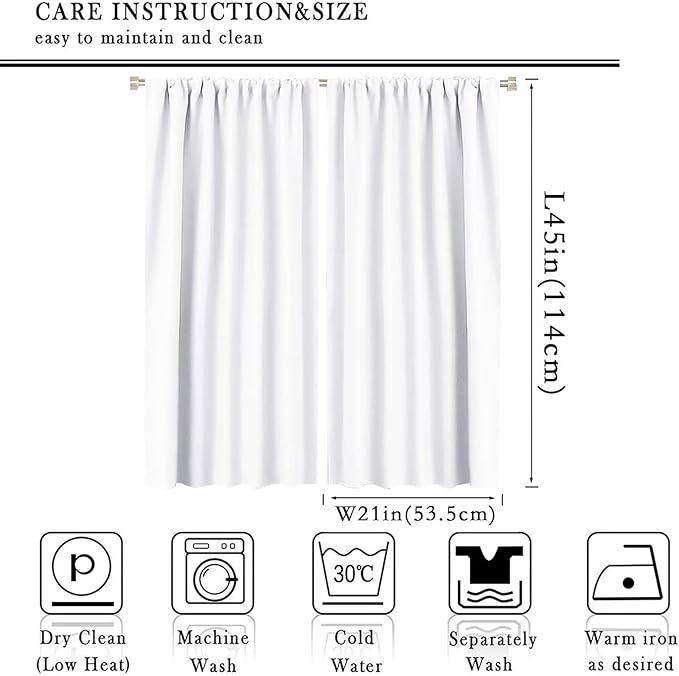 Cartoon Colorful Dinosaur Curtains for Boys Girls Home Decor, Astronaut Funny Outer Space Star Blackout Rod Pocket Window Drapes for Bedroom Living Room W21xL45in Decor-CubbioJoy