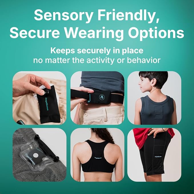 AngelSense Personal GPS Tracker for Kids, Teen, Autism, Special Needs, Elderly, Dementia - 2-Way Auto-Answer Speakerphone & SOS Button - School Bus Tracking - Subscription Required-CubbioJoy