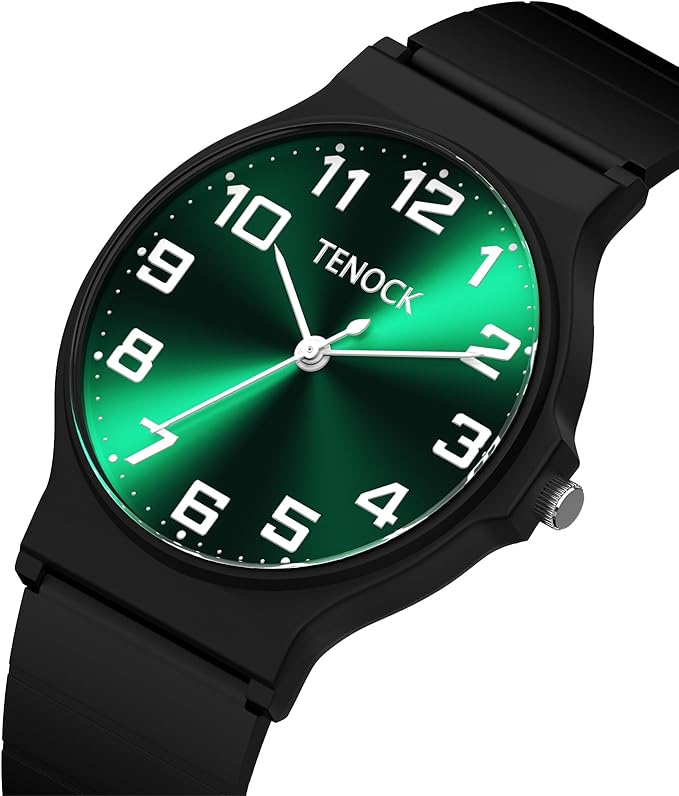 Kids Analog Watch Boys Girls, 30M Waterproof, Sports Watch for Boys, Easy to Read Children's Thin Dial Wrist Watches with Soft Band, for Ages 5-15 Kids Great Birthday Gifts Christmas Day-CubbioJoy