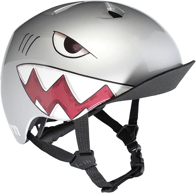 Bern Nino Bike Helmet for Kids, Ages 3-12, Flip Visor, Adjustable fit, Lightweight, CPSC Safety Certified-CubbioJoy