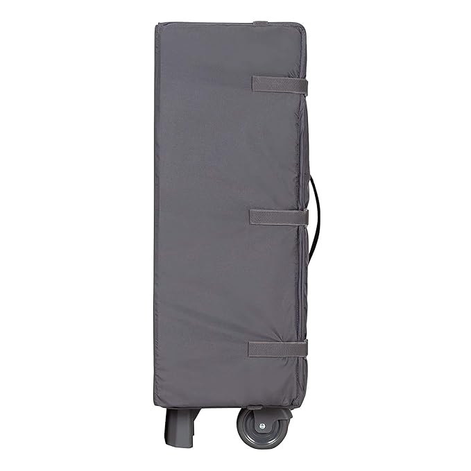 Baby Trend Nursery Center Travel Crib with Removable Rock-A-Bye Bassinet, Changing Table, Organizer, and Electronic Music Center and Nightlight, Robin-CubbioJoy