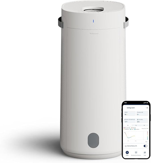 BLUEAIR 2-in-1 Purify + Humidify: Air Purifier and Humidifier with HEPASilent™ and 360° InvisibleMist™ Technology, Top Pour - covers 1,726 sqft in 60 minutes - Perfectly balanced air, one product-CubbioJoy