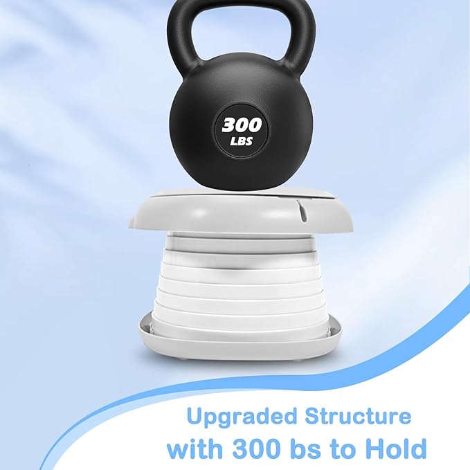 2025 Upgraded Portable Potty Training, Travel Potty for Toddler, portable toilet for kids Foldable, Apply to Seat Emergency Toilet for Camping, Outdoor,Car, Indoor(white Gray)-CubbioJoy