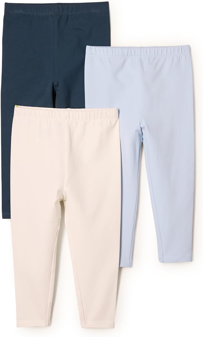 Amazon Essentials x Sofia Grainge Unisex Toddlers and Babies' Legging, Pack of 3-CubbioJoy