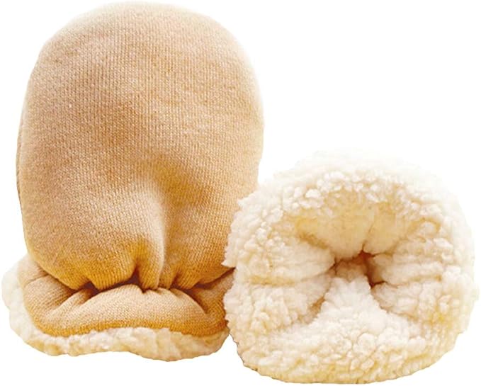 Baby Mittens Sherpa Lined Fleece 0-24 Months Winter-CubbioJoy