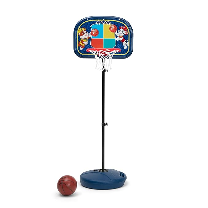 Delta Children PAW Patrol Basketball Hoop Set for Kids, Blue-CubbioJoy