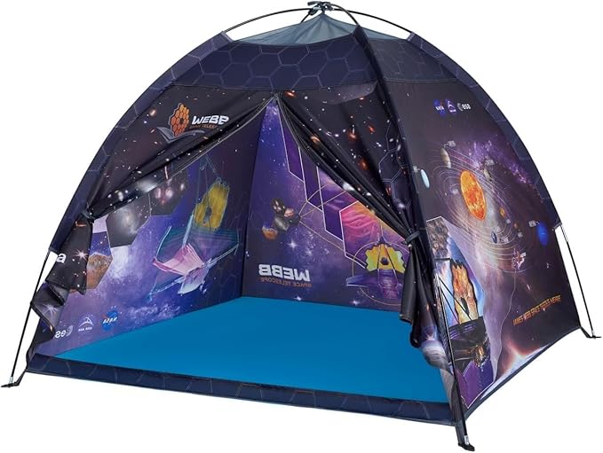 James Webb Space Telescope Kids Play Tent Indoor & Outdoor for Boys and Girls(61" x 61" x 45")-CubbioJoy