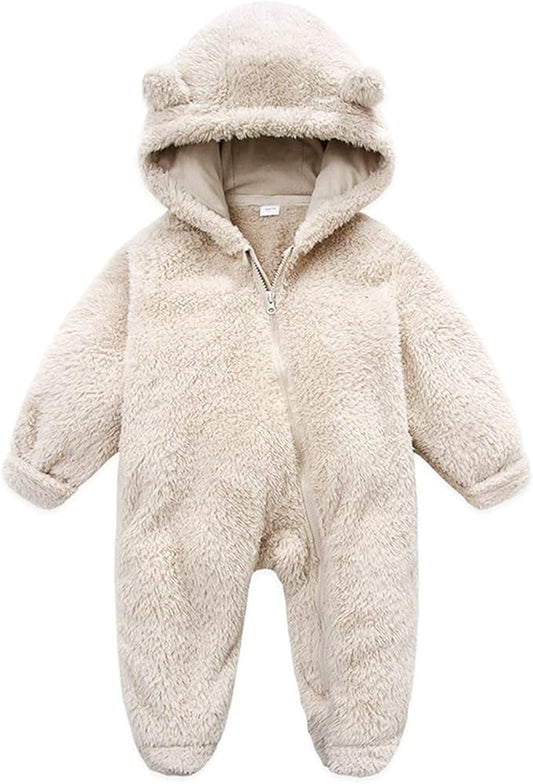 Baby Boy Girl Snowsuit Winter Warm Clothes Coat Infant Jumpsuit Toddler Outfit-CubbioJoy